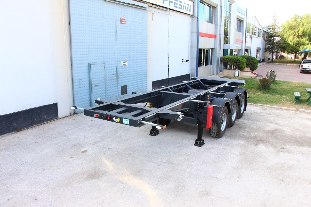 Fesan CONTAINER CARRIER CHASSIS 20 FEET, 30 FEET, 40 FEET, 40 FEET HC - Semi-reboque transportador de contêineres/ Caixa móvel: foto 2 Fesan CONTAINER CARRIER CHASSIS 20 FEET, 30 FEET, 40 FEET, 40 FEET HC - Semi-reboque transportador de contêineres/ Caixa móvel: foto 2