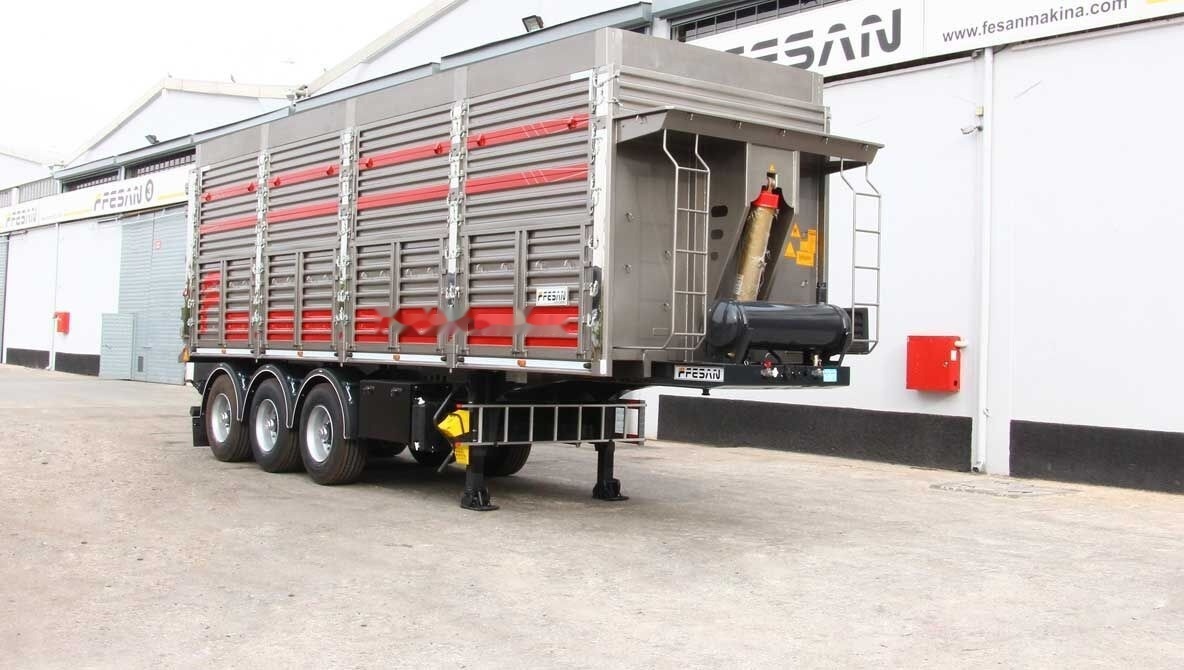 Semi-reboque basculante novo Fesan HARDOX SIDE COVER TYPE TIPPER: foto 9