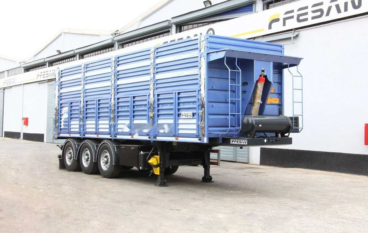 Semi-reboque basculante novo Fesan HARDOX SIDE COVER TYPE TIPPER: foto 8