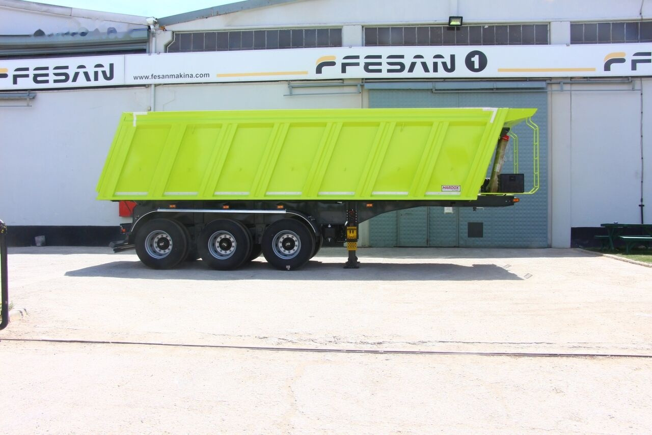 Fesan ROCK TYPE SQUARE HARDOX TIPPER - Semi-reboque basculante: foto 1 Fesan ROCK TYPE SQUARE HARDOX TIPPER - Semi-reboque basculante: foto 1