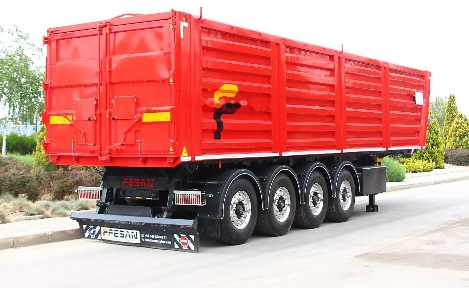 Fesan ZERNOVOZ GRAIN HARDOX REAR TIPPER - Semi-reboque basculante: foto 1 Fesan ZERNOVOZ GRAIN HARDOX REAR TIPPER - Semi-reboque basculante: foto 1