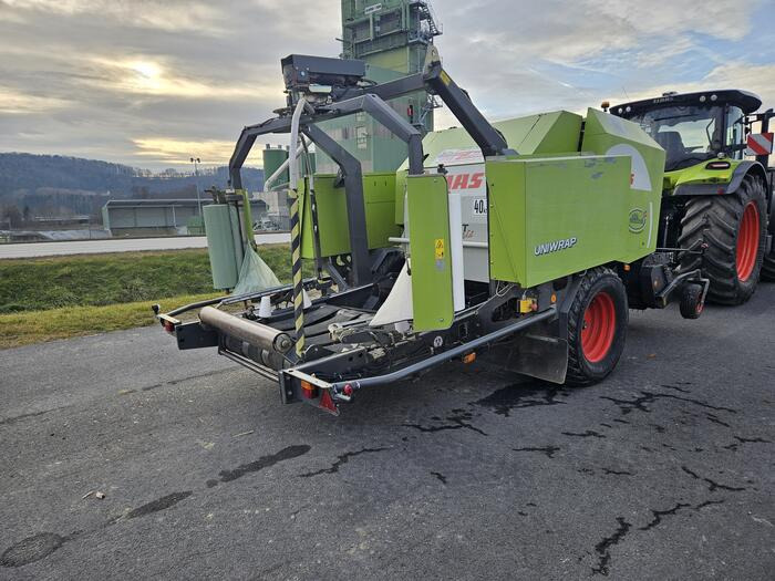 Claas Rollant 355 RC Uniwrap - Enfardadeira de fardos redondos, Empacotador de fardos: foto 3 Claas Rollant 355 RC Uniwrap - Enfardadeira de fardos redondos, Empacotador de fardos: foto 3