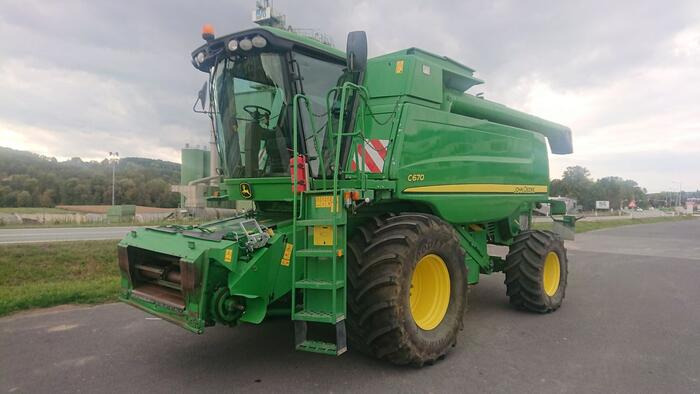 John Deere C 670 - Ceifeira debulhadora: foto 5 John Deere C 670 - Ceifeira debulhadora: foto 5