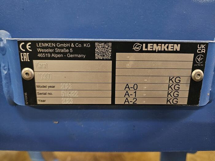 Lemken Karat 10 - Cultivador: foto 5 Lemken Karat 10 - Cultivador: foto 5