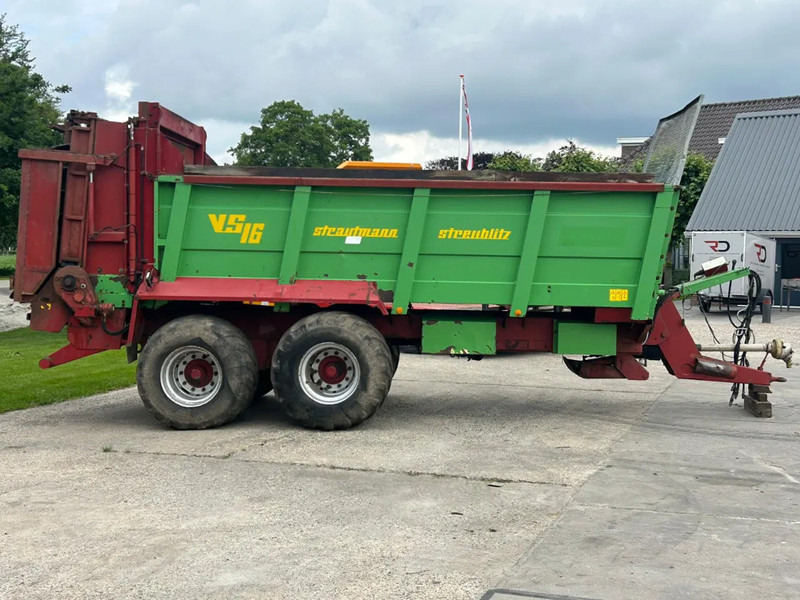 Strautmann VS 16 mestwagen Breedstrooier Mest Compost - Espalhador de estrume: foto 4 Strautmann VS 16 mestwagen Breedstrooier Mest Compost - Espalhador de estrume: foto 4