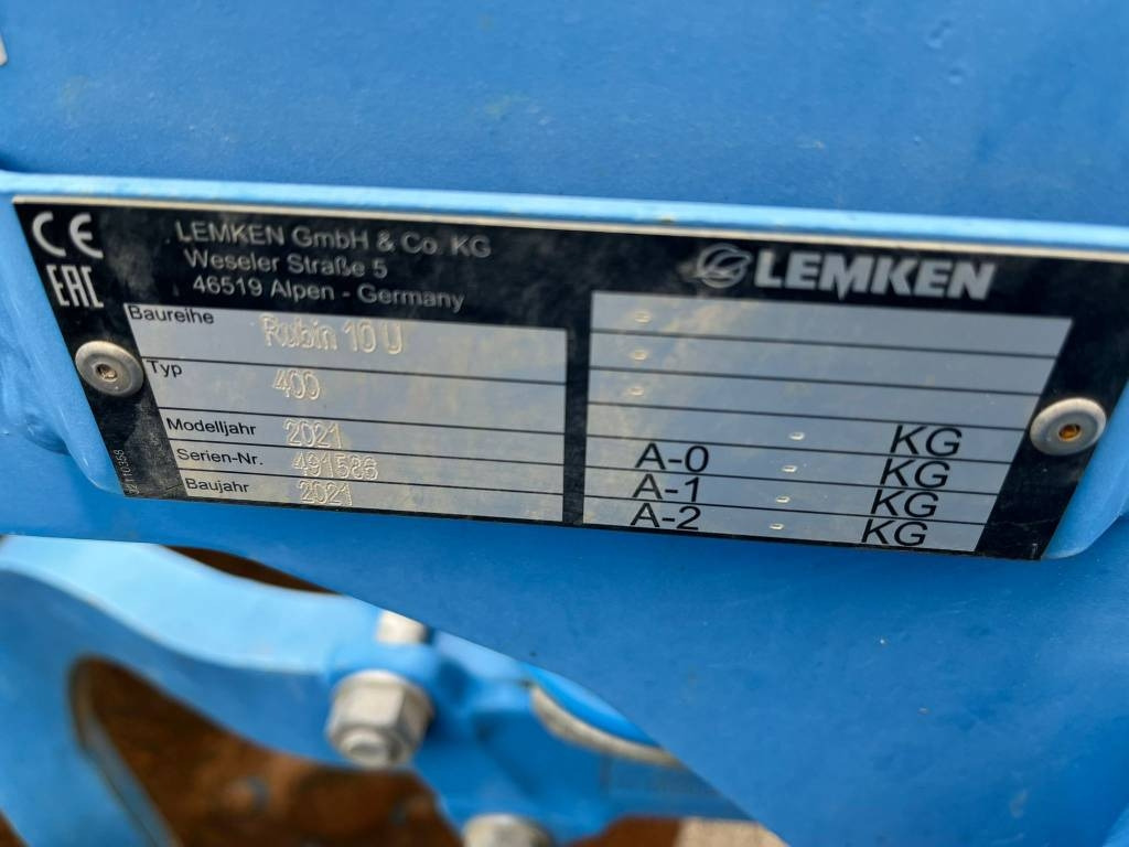 Grades de discos Lemken Rubin 10/400 U: foto 6
