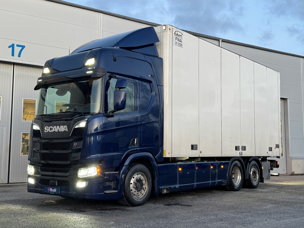 Kylbil Scania R520 B 6X2*4 NB -2019 | FNA - Camião furgão: foto 1 Kylbil Scania R520 B 6X2*4 NB -2019 | FNA - Camião furgão: foto 1