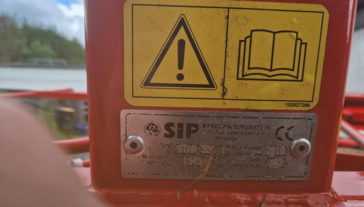 SIP 350 T rive - Ancinho enleirador: foto 4 SIP 350 T rive - Ancinho enleirador: foto 4