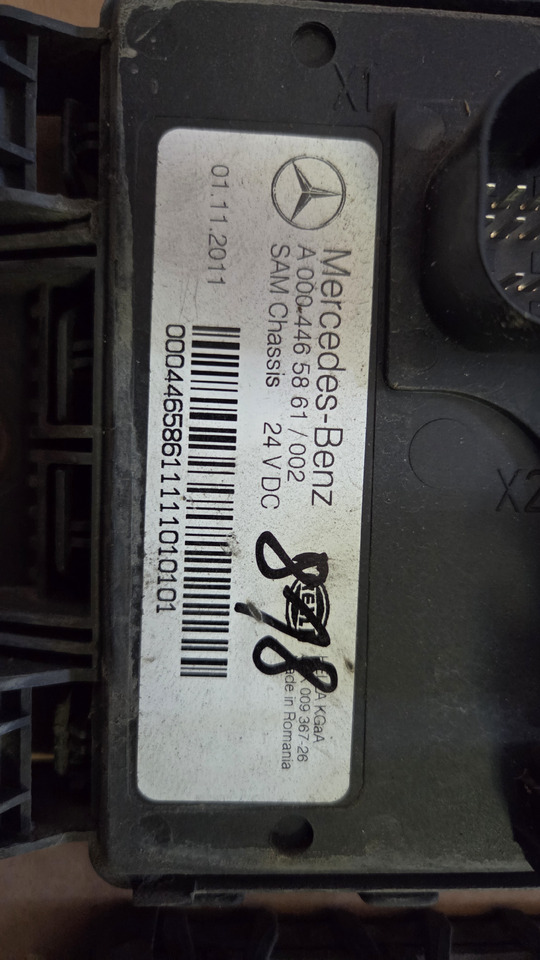 MERCEDES-BENZ CONTROL UNIT SAM ELECTRICAL - Centralina electrónica: foto 4 MERCEDES-BENZ CONTROL UNIT SAM ELECTRICAL - Centralina electrónica: foto 4