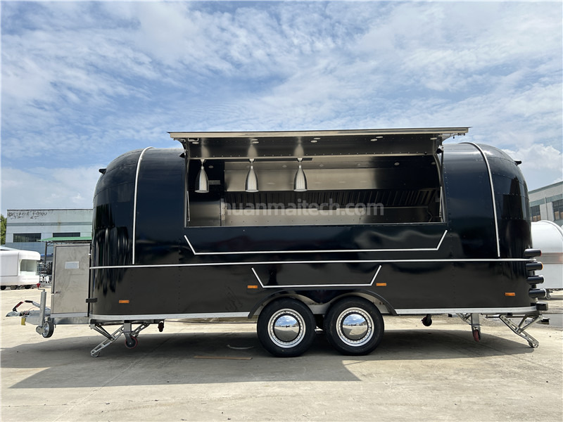 Burger Van Black Airstream Food Truck,Food Trailer,foodtruck - Roulote bar: foto 5 Burger Van Black Airstream Food Truck,Food Trailer,foodtruck - Roulote bar: foto 5