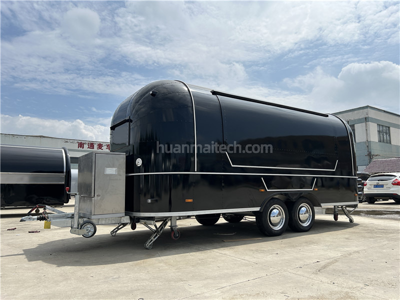 Burger Van Black Airstream Food Truck,Food Trailer,foodtruck - Roulote bar: foto 3 Burger Van Black Airstream Food Truck,Food Trailer,foodtruck - Roulote bar: foto 3