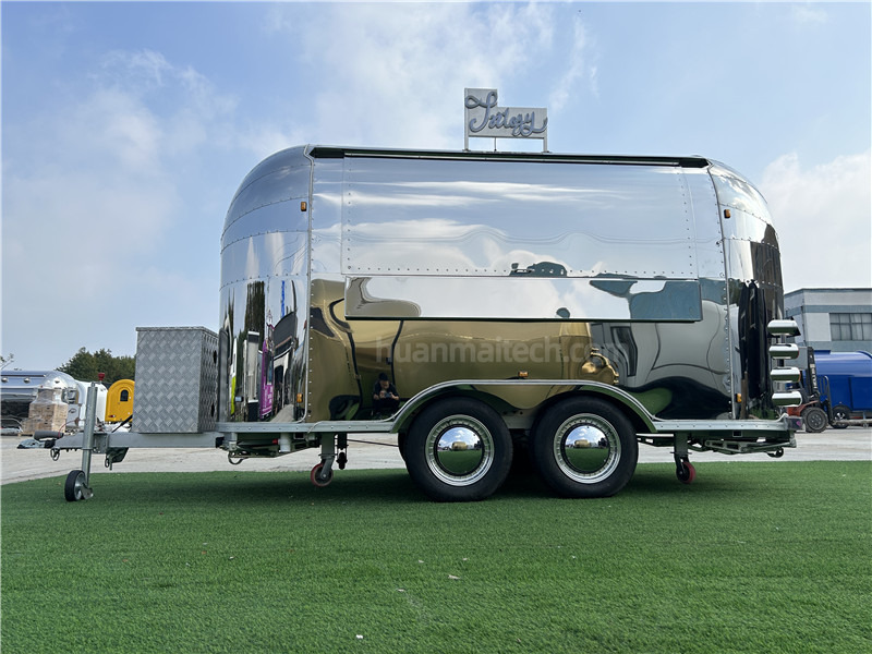 HUANMAI Burger Food Truck Beverage Food Trailer - Roulote bar: foto 2 HUANMAI Burger Food Truck Beverage Food Trailer - Roulote bar: foto 2