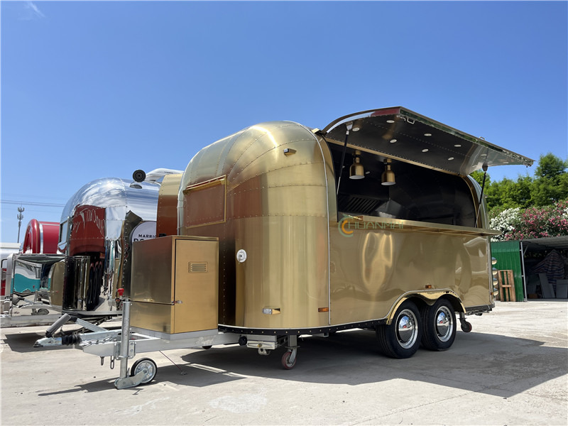 Ice Cream Trailer ,Coffee Food Trailer Gold Food Truck, Burger Foodtruck - Roulote bar: foto 1 Ice Cream Trailer ,Coffee Food Trailer Gold Food Truck, Burger Foodtruck - Roulote bar: foto 1