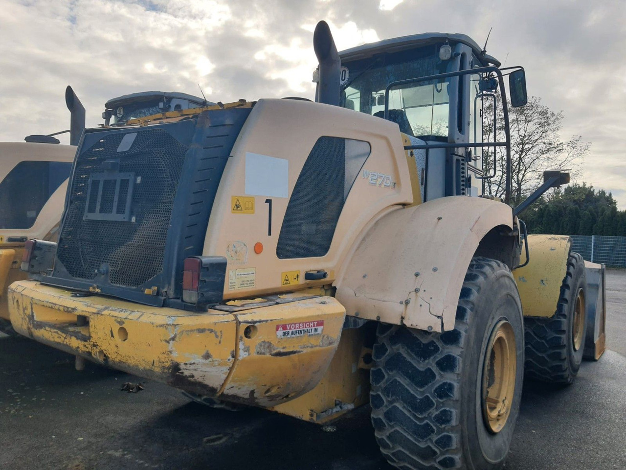 New Holland W270 B Radlader mit Waage - Pá carregadora de rodas: foto 3 New Holland W270 B Radlader mit Waage - Pá carregadora de rodas: foto 3