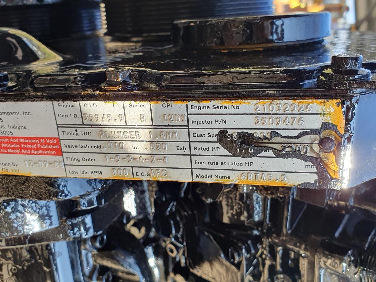 Motor para Máquina de construção Cummins 6 BTA 5,9 aus ZL 2002: foto 7