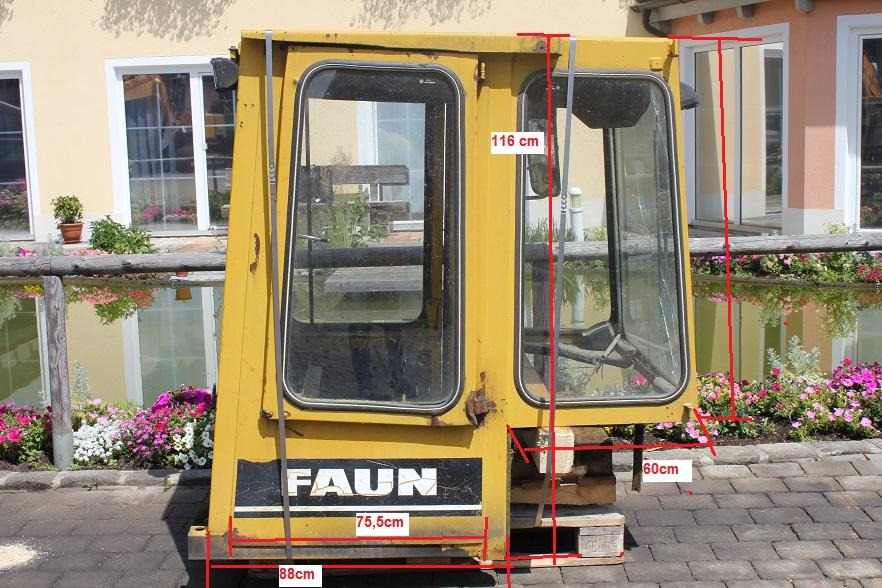 Faun F 1310 - Cabine para Máquina de construção: foto 4 Faun F 1310 - Cabine para Máquina de construção: foto 4