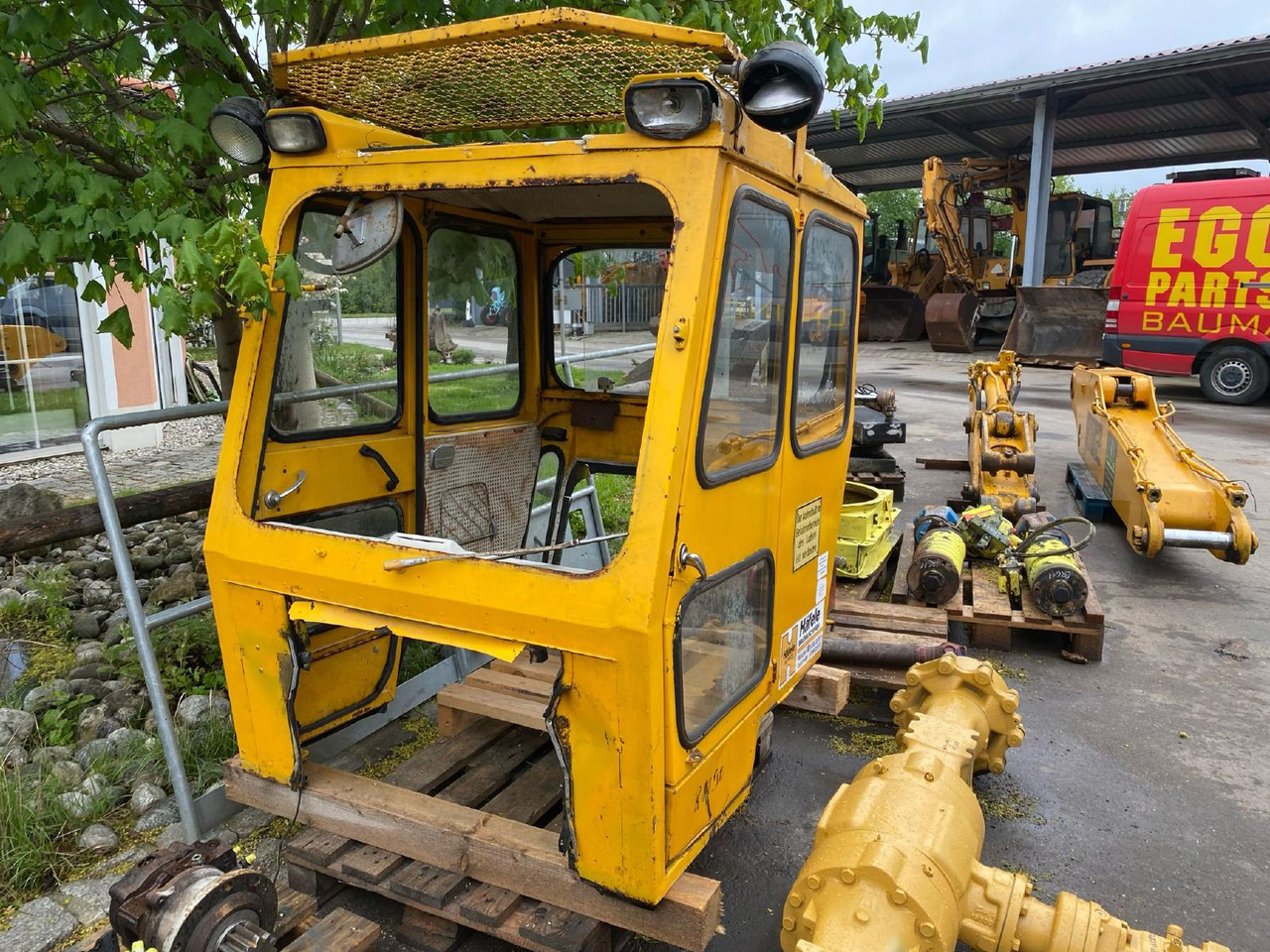 Hanomag 33 C - Cabine para Máquina de construção: foto 1 Hanomag 33 C - Cabine para Máquina de construção: foto 1