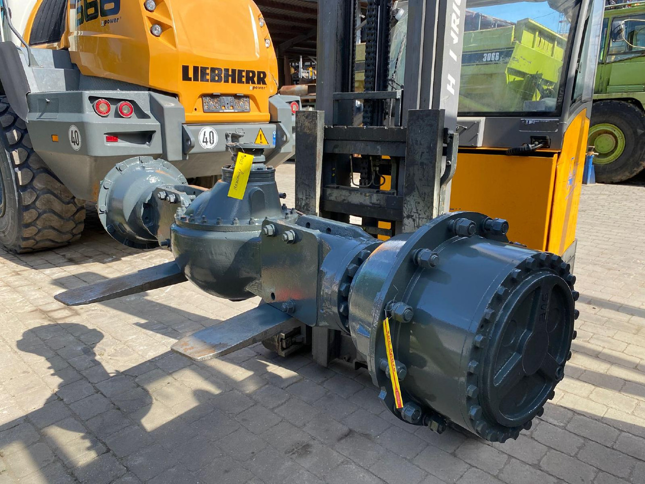 Hanomag 50E - Eixo e peças para Máquina de construção: foto 2 Hanomag 50E - Eixo e peças para Máquina de construção: foto 2