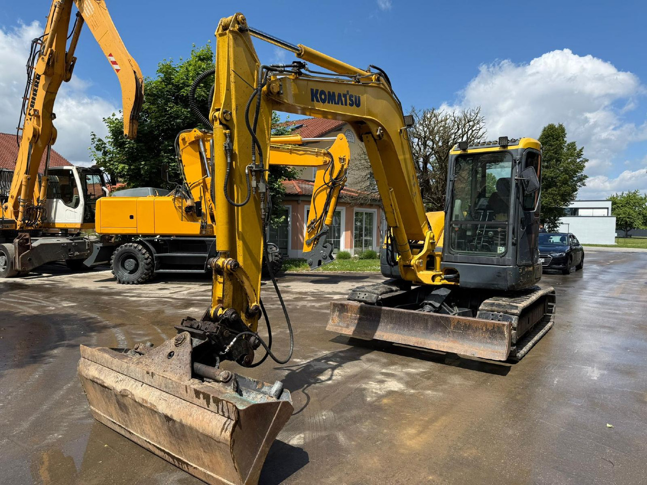 Escavadora de rastos Komatsu PC 80 MR -3: foto 12
