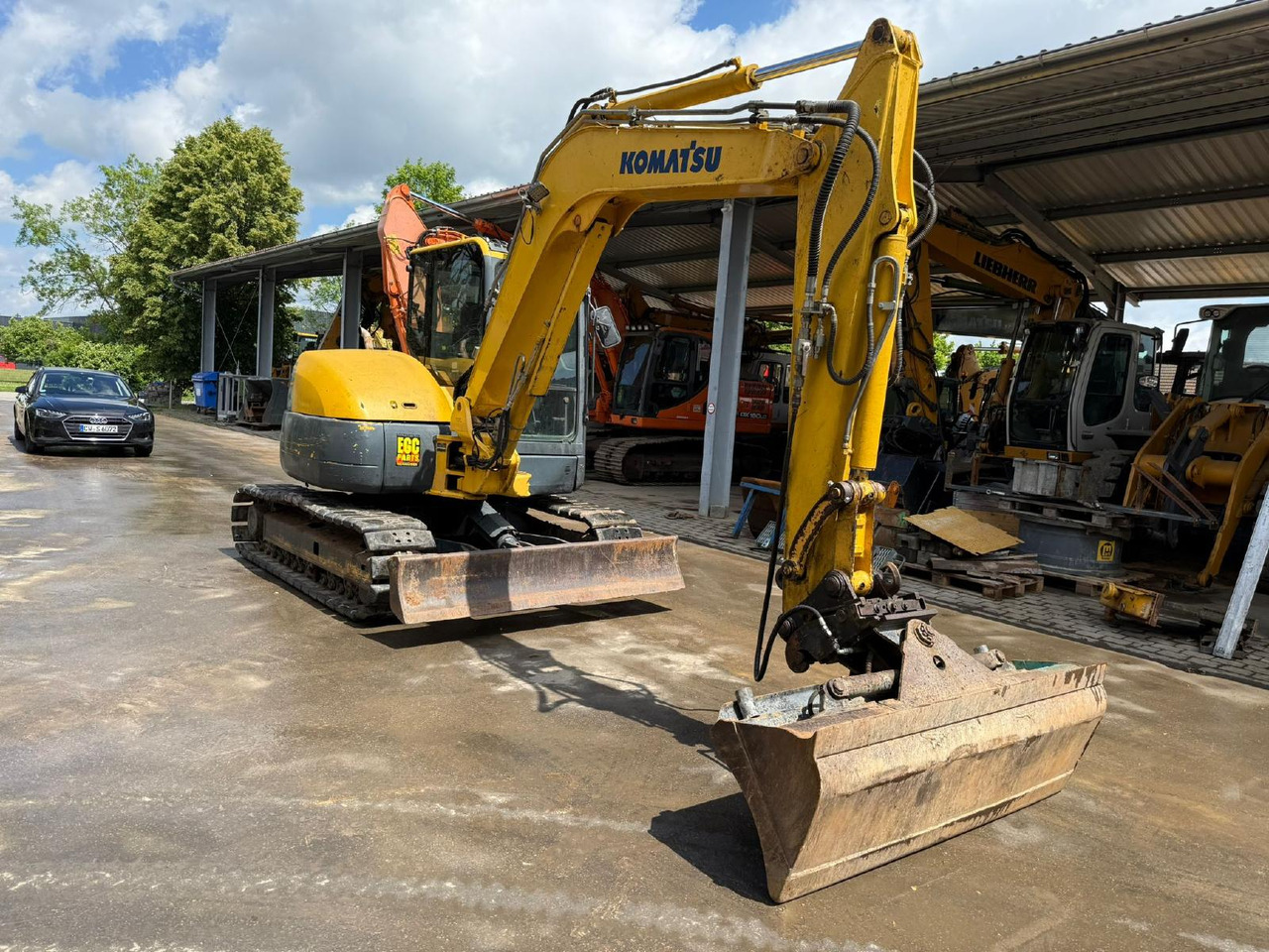 Komatsu PC 80 MR -3 - Escavadora de rastos: foto 4 Komatsu PC 80 MR -3 - Escavadora de rastos: foto 4