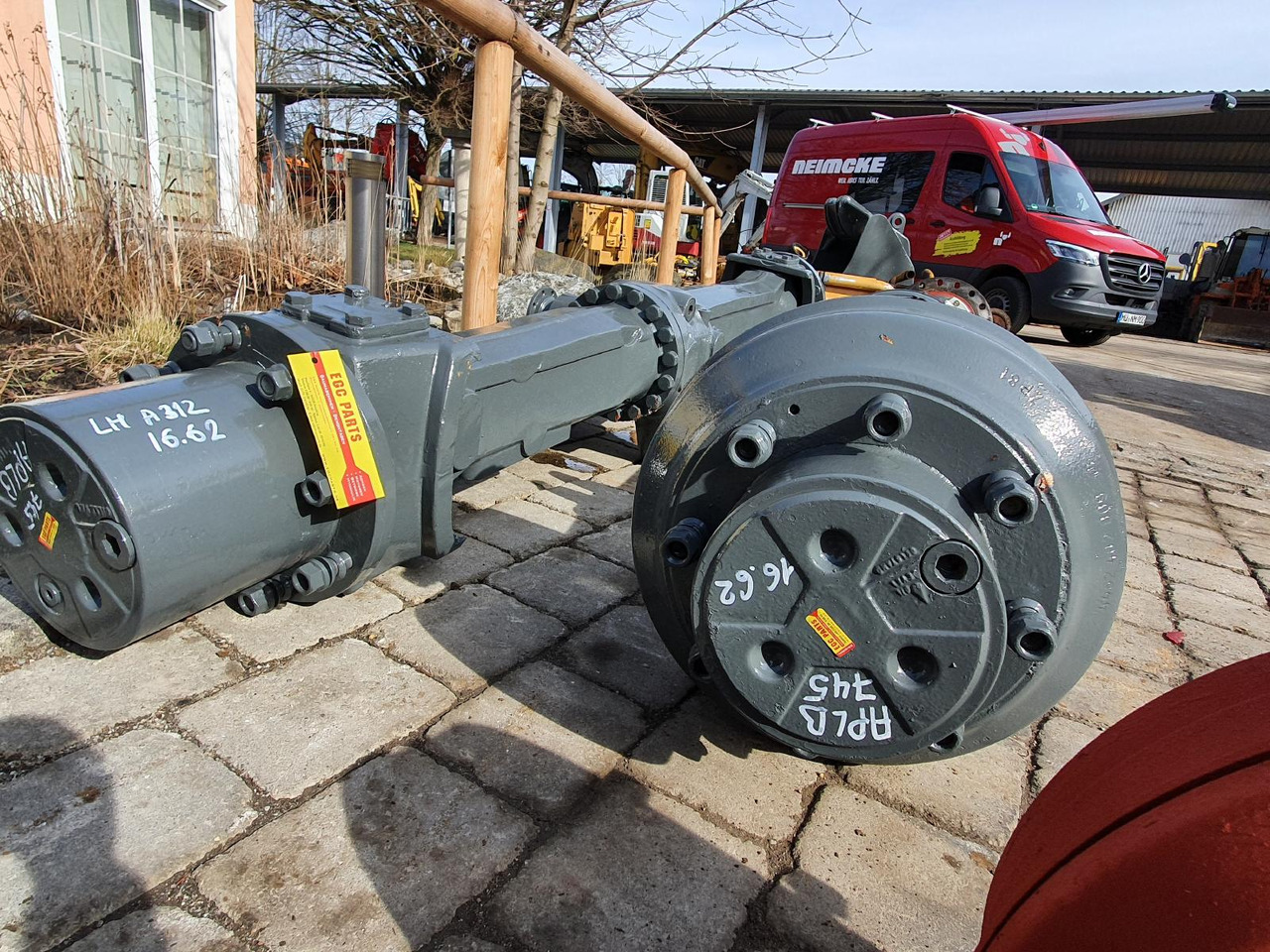 Liebherr AP B 745 aus A312 - Eixo e peças para Máquina de construção: foto 4 Liebherr AP B 745 aus A312 - Eixo e peças para Máquina de construção: foto 4