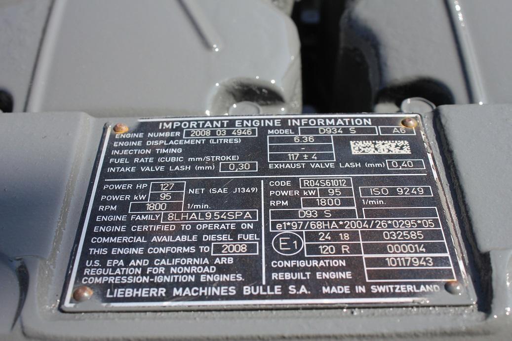 Liebherr D 934 S A6 aus LH A900C LIT - Motor para Máquina de construção: foto 4 Liebherr D 934 S A6 aus LH A900C LIT - Motor para Máquina de construção: foto 4