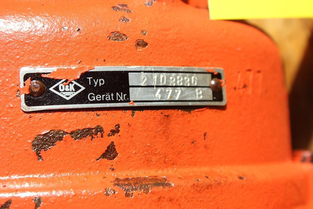 O&K RH 6 - Motor de giro para Escavadora de rastos: foto 2 O&K RH 6 - Motor de giro para Escavadora de rastos: foto 2