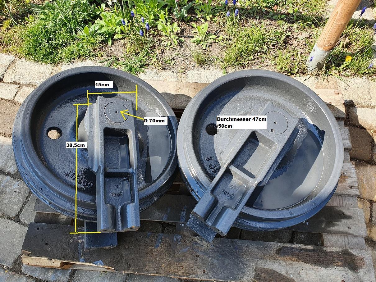 Volvo EC 240 - Peças de material rodante para Máquina de construção: foto 1 Volvo EC 240 - Peças de material rodante para Máquina de construção: foto 1