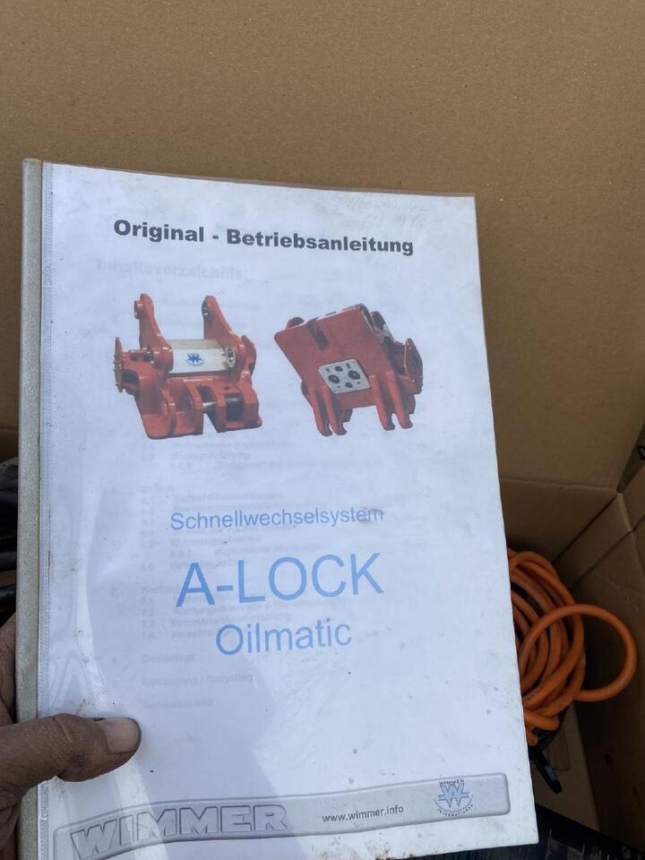 Wimmer A Lock 3 - Acoplamento rápido para Máquina de construção: foto 5 Wimmer A Lock 3 - Acoplamento rápido para Máquina de construção: foto 5