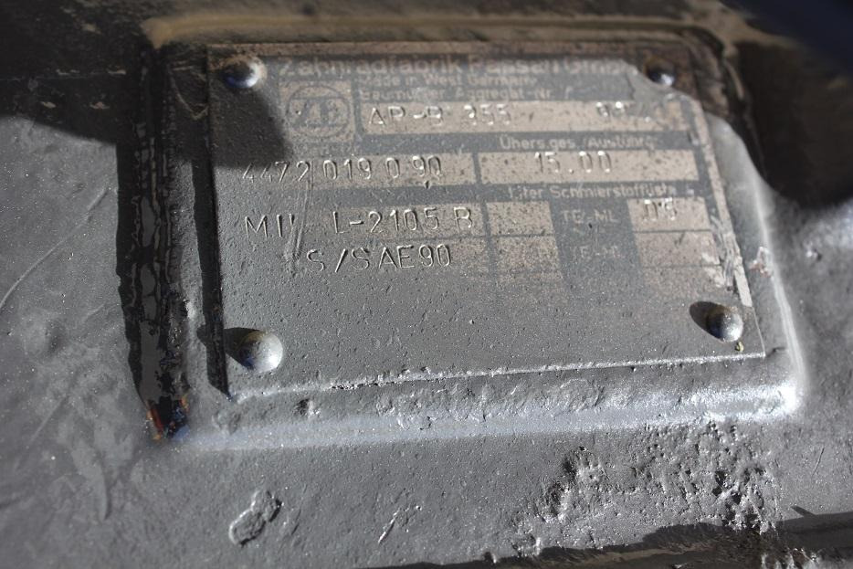 Zeppelin ZM 13, ZF APL B 355 - Eixo e peças para Máquina de construção: foto 3 Zeppelin ZM 13, ZF APL B 355 - Eixo e peças para Máquina de construção: foto 3