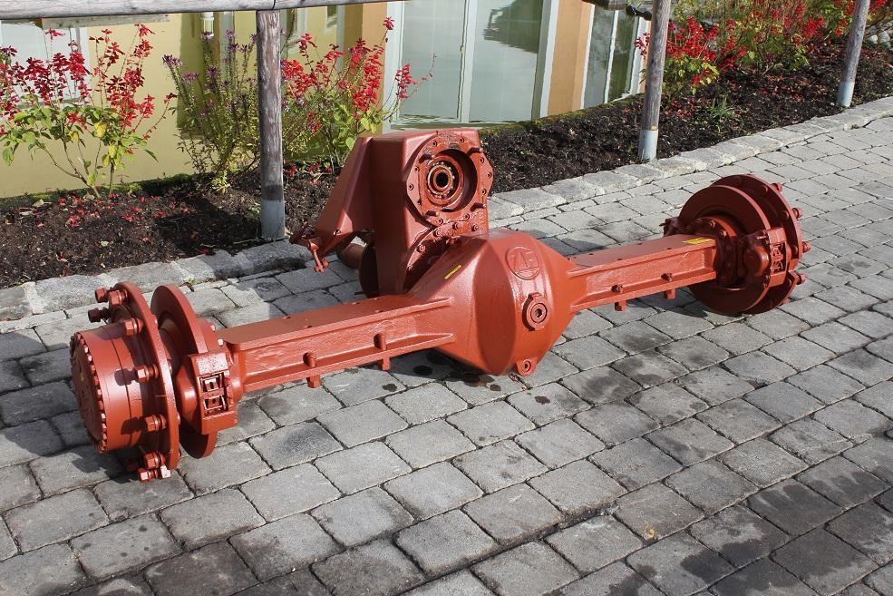 Zettelmeyer ZL 1700 Lader - Eixo e peças para Máquina de construção: foto 1 Zettelmeyer ZL 1700 Lader - Eixo e peças para Máquina de construção: foto 1