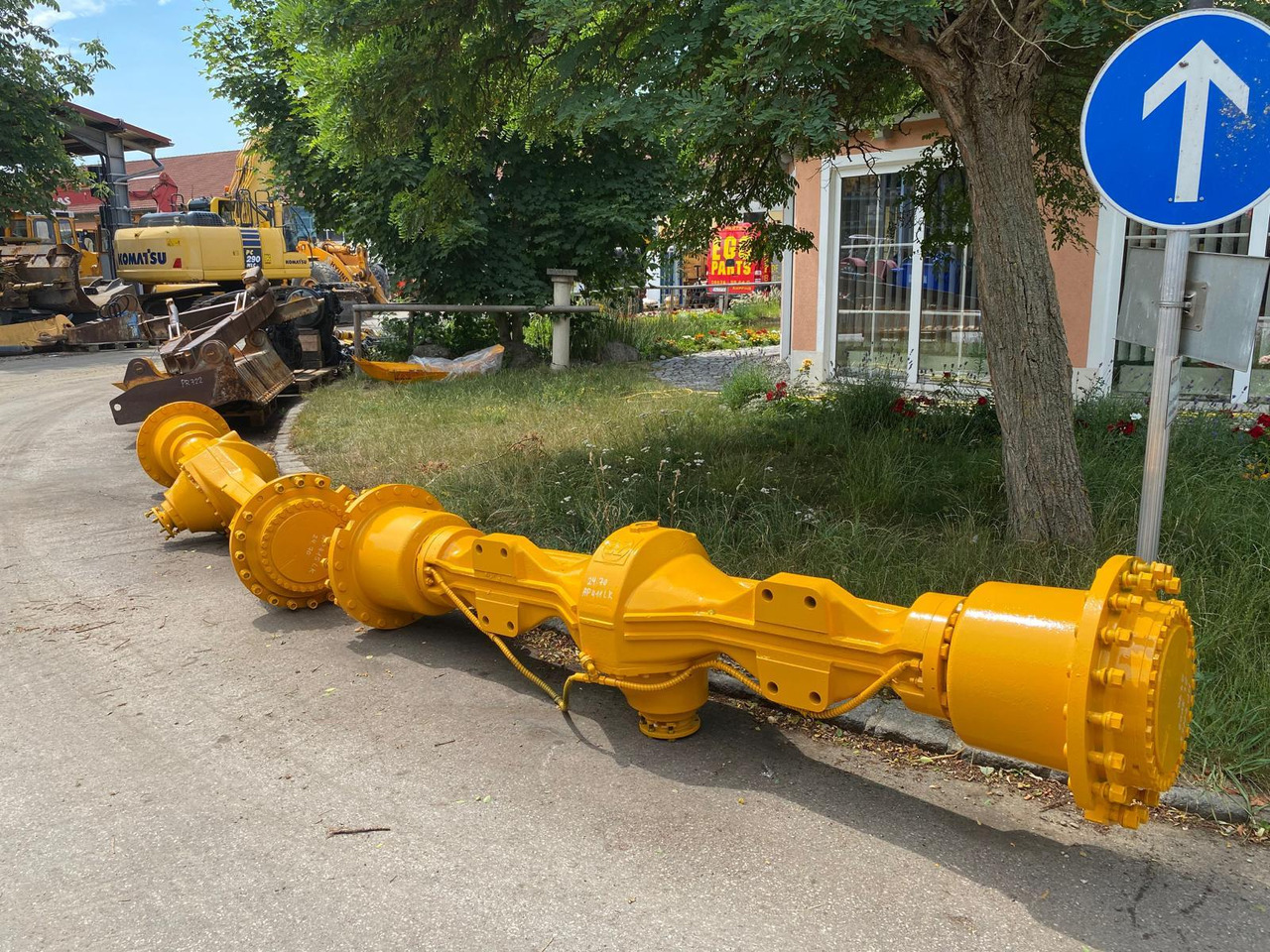 Eixo e peças para Máquina de construção Zettelmeyer ZL 3001 ZF AP 411, AP415: foto 6
