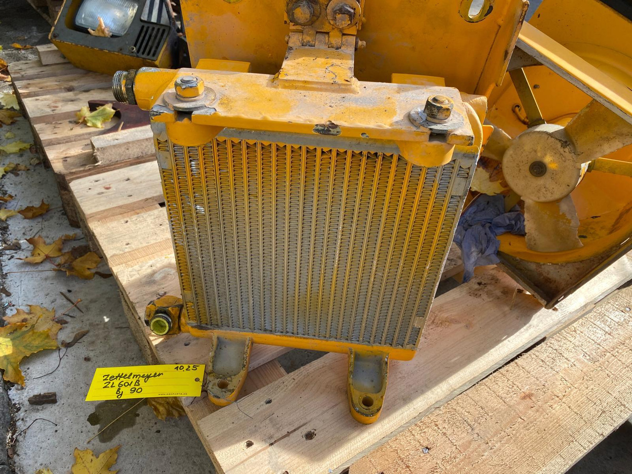 Zettelmeyer ZL 401, ZL 601 - Sistema de arrefecimento para Máquina de construção: foto 1 Zettelmeyer ZL 401, ZL 601 - Sistema de arrefecimento para Máquina de construção: foto 1