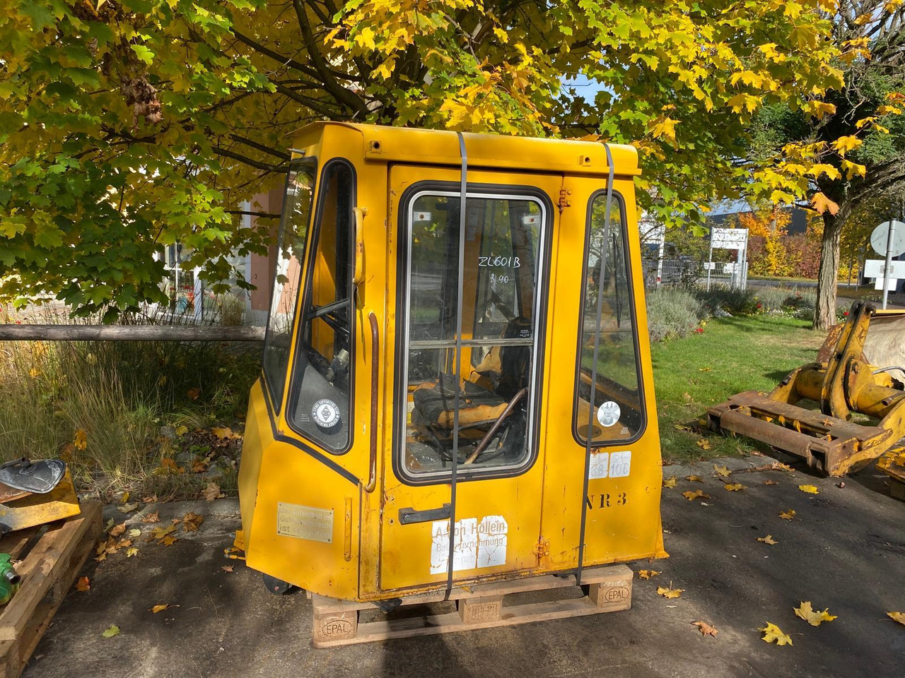 Zettelmeyer ZL 601 B - Cabine para Máquina de construção: foto 1 Zettelmeyer ZL 601 B - Cabine para Máquina de construção: foto 1