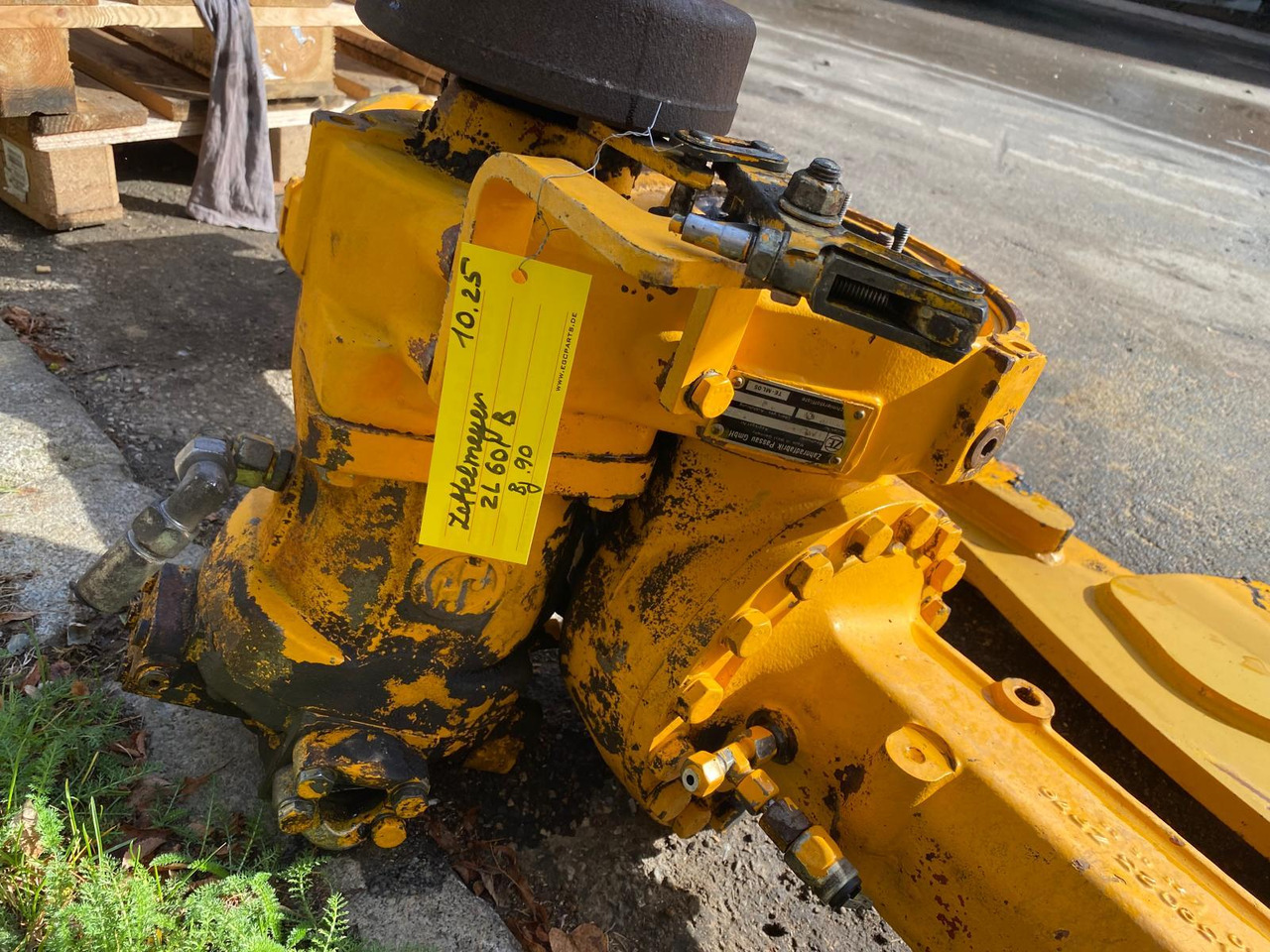 Zettelmeyer ZL 601 B ZF AV 225 - Eixo e peças para Máquina de construção: foto 5 Zettelmeyer ZL 601 B ZF AV 225 - Eixo e peças para Máquina de construção: foto 5