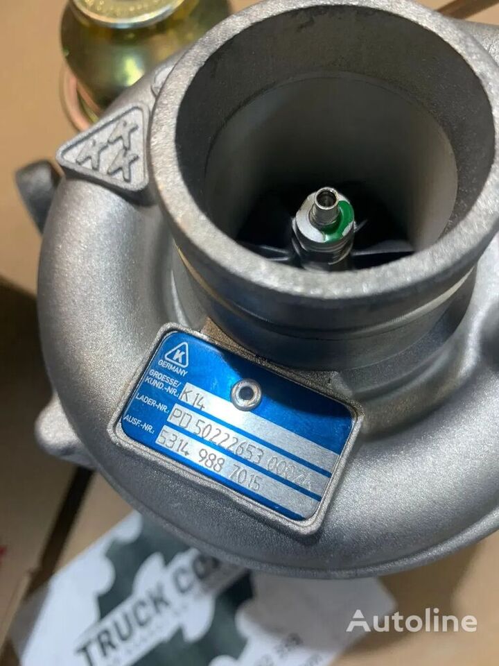 Nowa Turbosprężarka K14 53149887015 KKK FIAT DUCATO 66kW/90KM TD 53149887015 for car - Turbocompressor para Automóvel: foto 5 Nowa Turbosprężarka K14 53149887015 KKK FIAT DUCATO 66kW/90KM TD 53149887015 for car - Turbocompressor para Automóvel: foto 5