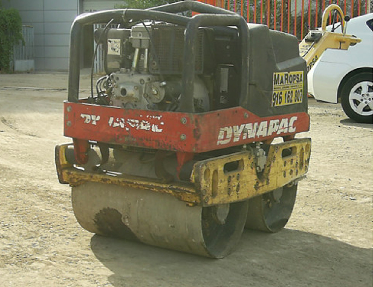 Compactador Manual Dynapac LP 6500 - Compactador pequeno de asfalto: foto 1 Compactador Manual Dynapac LP 6500 - Compactador pequeno de asfalto: foto 1