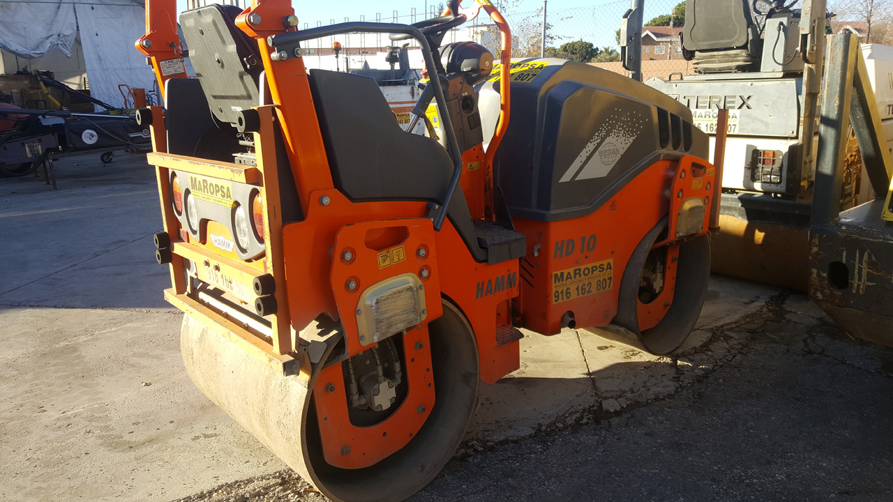 Doble Vibrante Hamm HD 10VV - Compactador de asfalto: foto 1 Doble Vibrante Hamm HD 10VV - Compactador de asfalto: foto 1