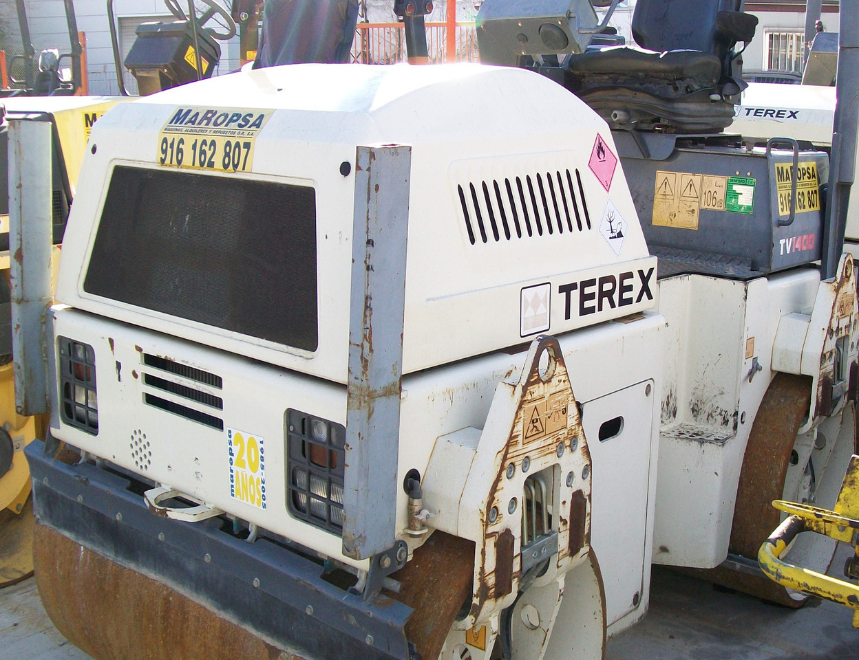 Doble Vibrante Terex TV 1400 - Compactador de asfalto: foto 1 Doble Vibrante Terex TV 1400 - Compactador de asfalto: foto 1