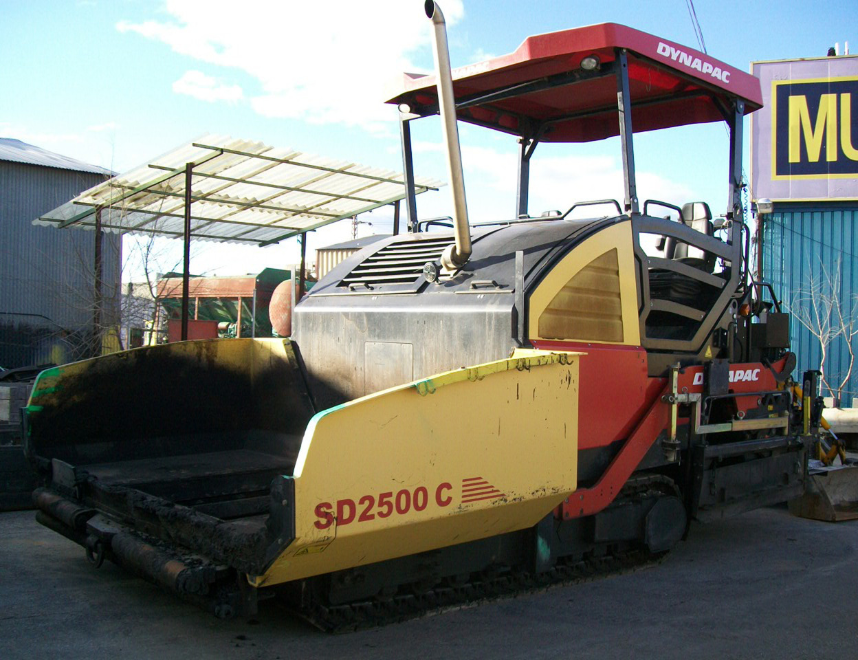 Extendedora de cadenas Dynapac SD 2500C - Acabadora: foto 1 Extendedora de cadenas Dynapac SD 2500C - Acabadora: foto 1
