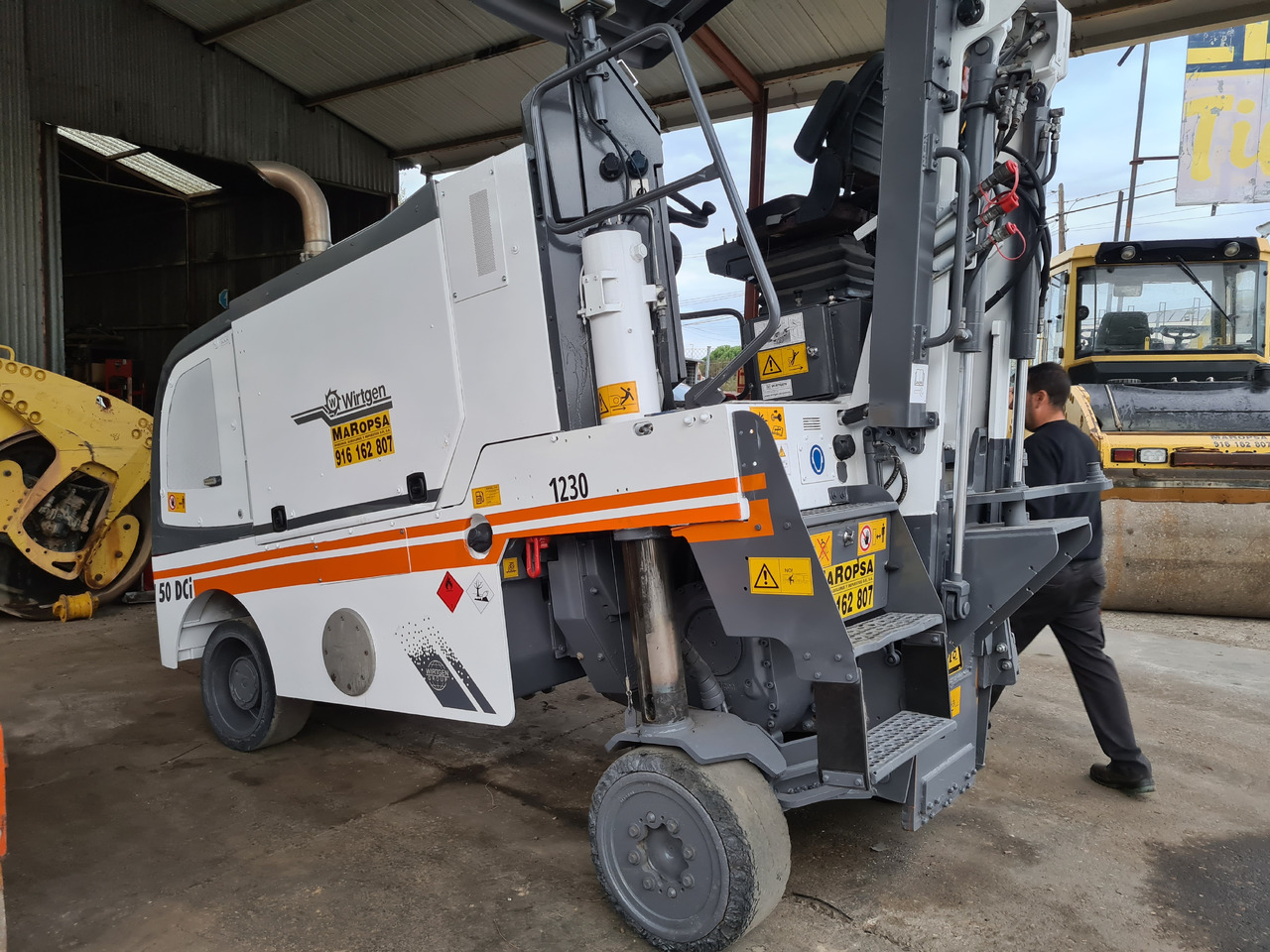 Fresadora de asfalto Wirtgen W 50DCi - Aplainadora (Fresadora): foto 1 Fresadora de asfalto Wirtgen W 50DCi - Aplainadora (Fresadora): foto 1