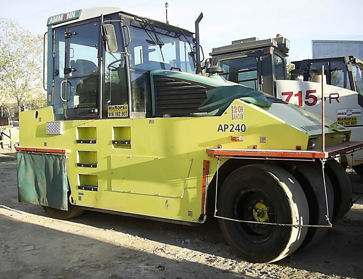 Neumáticos Ammann AP 240 - Compactador de pneus: foto 1 Neumáticos Ammann AP 240 - Compactador de pneus: foto 1