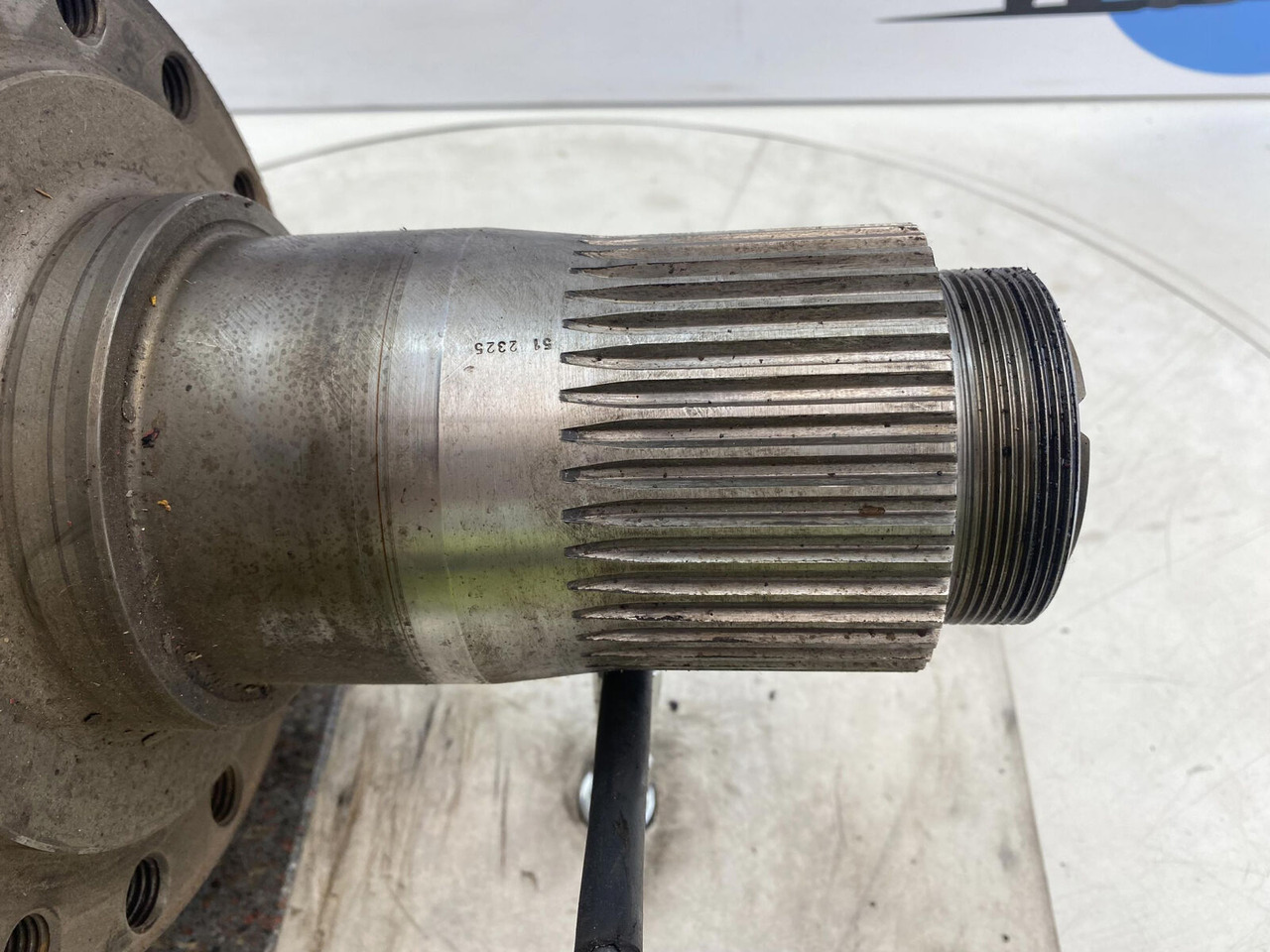 Manga de eixo para Grua móvel FAUN Faun ATF 30 Steering knuckle 16 holes axle 1: foto 9