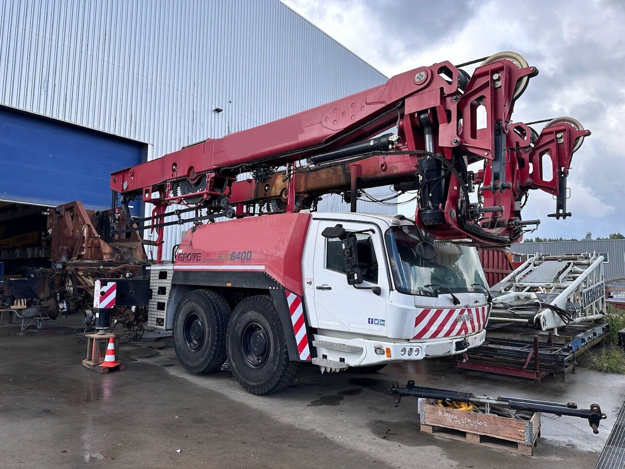 Grove GMK 6400 for parts - Grua móvel: foto 3 Grove GMK 6400 for parts - Grua móvel: foto 3
