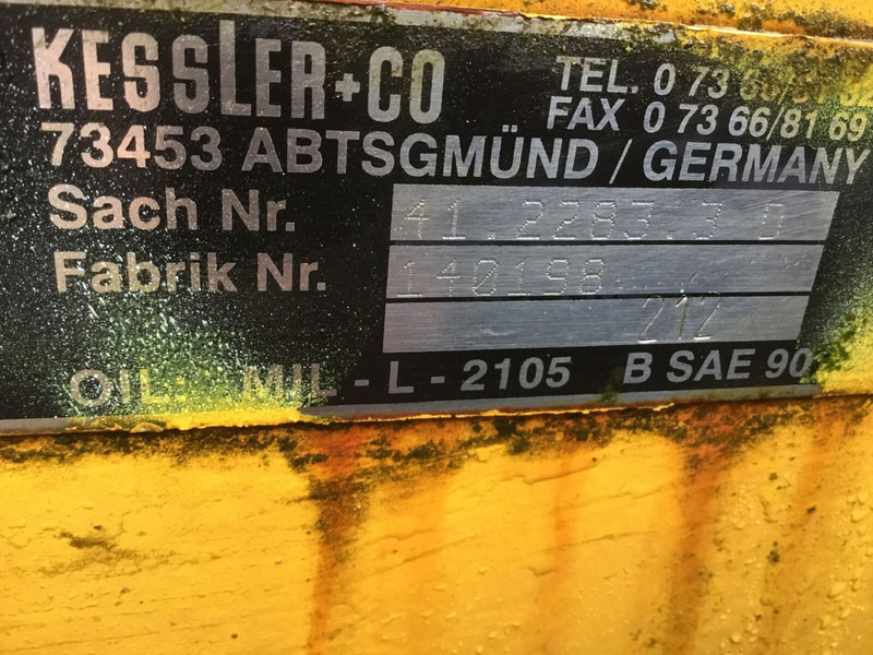 KESSLER axle 41.2283.3D - Eixo e peças para Guindaste: foto 5 KESSLER axle 41.2283.3D - Eixo e peças para Guindaste: foto 5