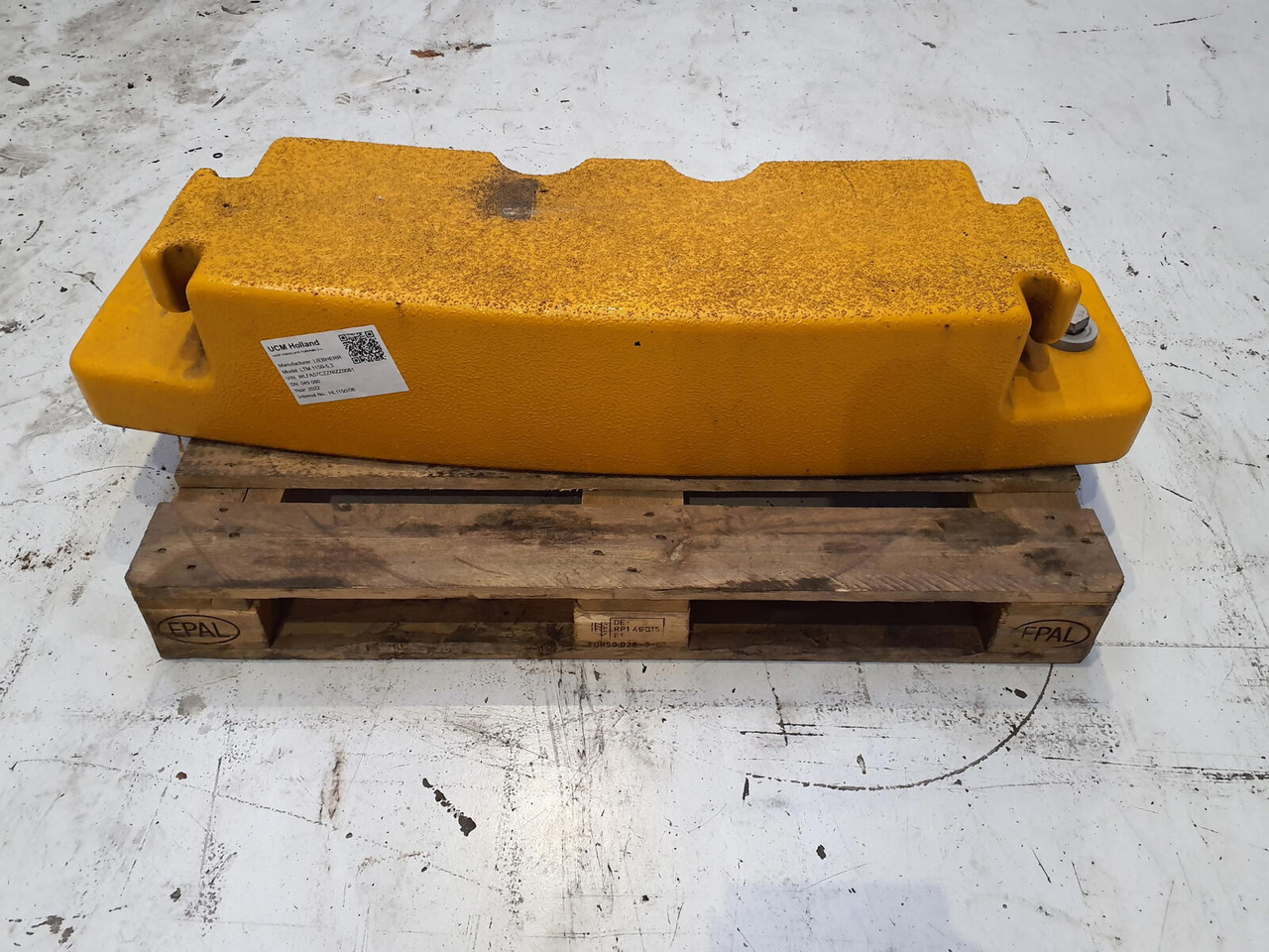 Liebherr LTM 1150-5.3 counterweight 0.8T - Contrapeso para Grua móvel: foto 1 Liebherr LTM 1150-5.3 counterweight 0.8T - Contrapeso para Grua móvel: foto 1