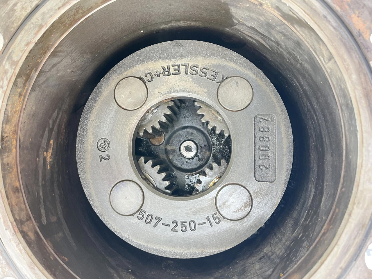 Comando final para Grua móvel Liebherr LTM 1160 planetary gear 22-25-74-40-4pl-H185-46: foto 7