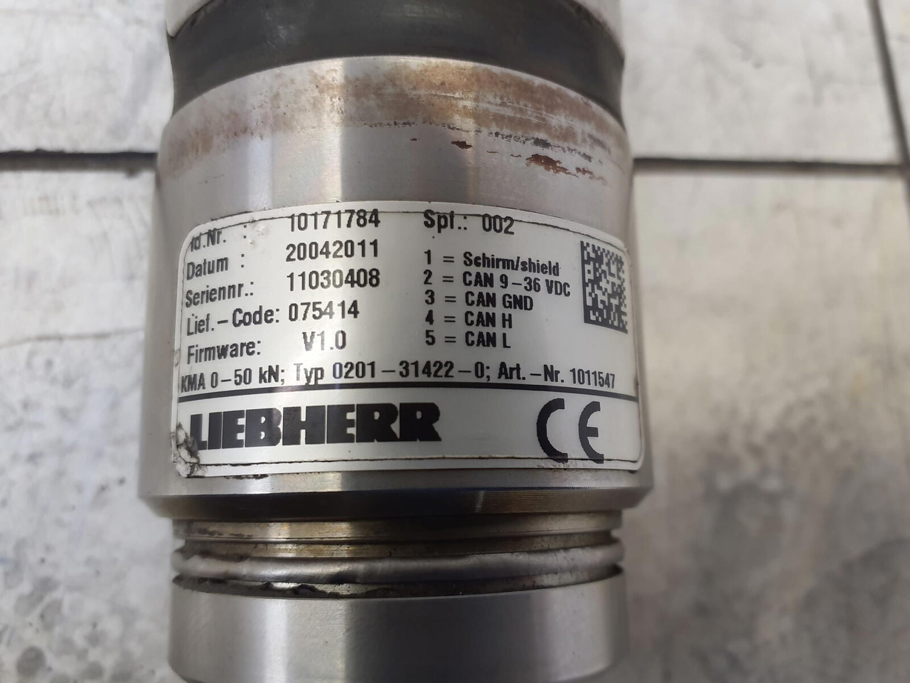 Liebherr MK 88 Sensor Shaft - Sensor para Guindaste: foto 5 Liebherr MK 88 Sensor Shaft - Sensor para Guindaste: foto 5