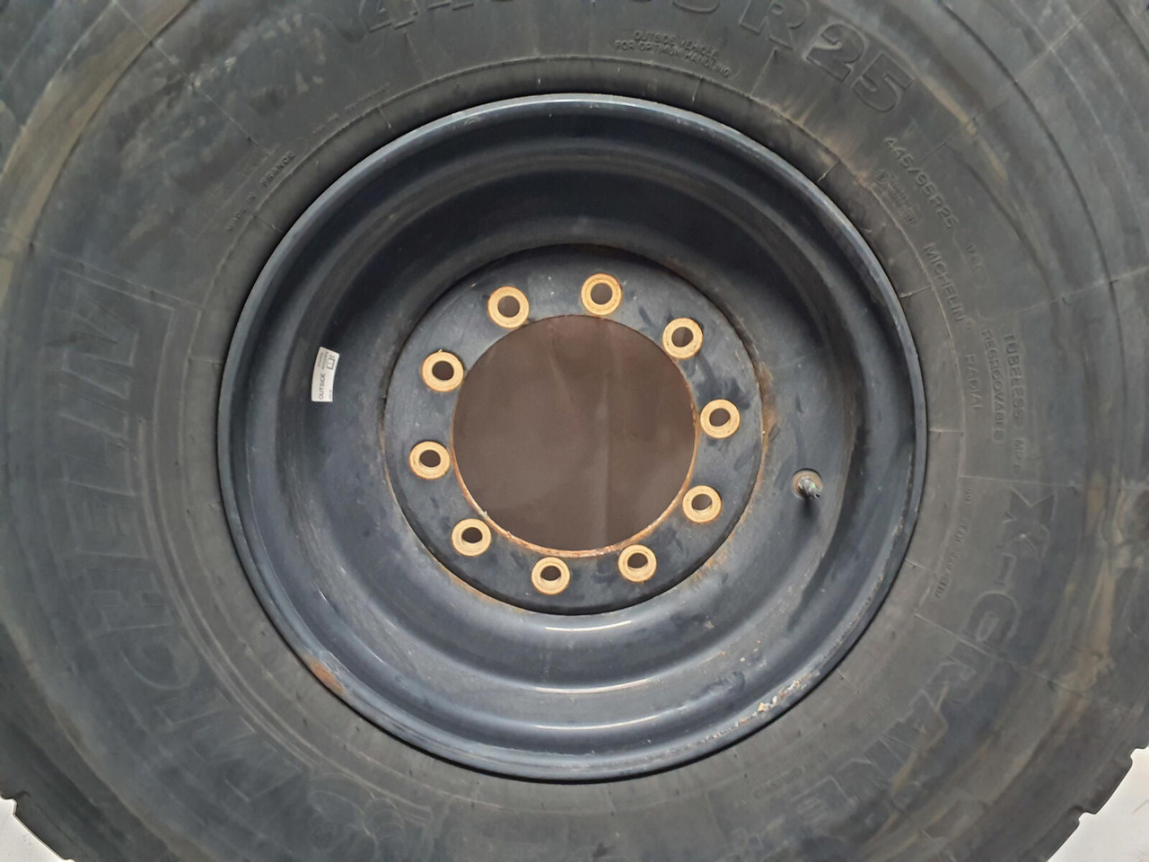 Michelin Wheel 445/95R25 10 12 1p - Roda completa: foto 4 Michelin Wheel 445/95R25 10 12 1p - Roda completa: foto 4