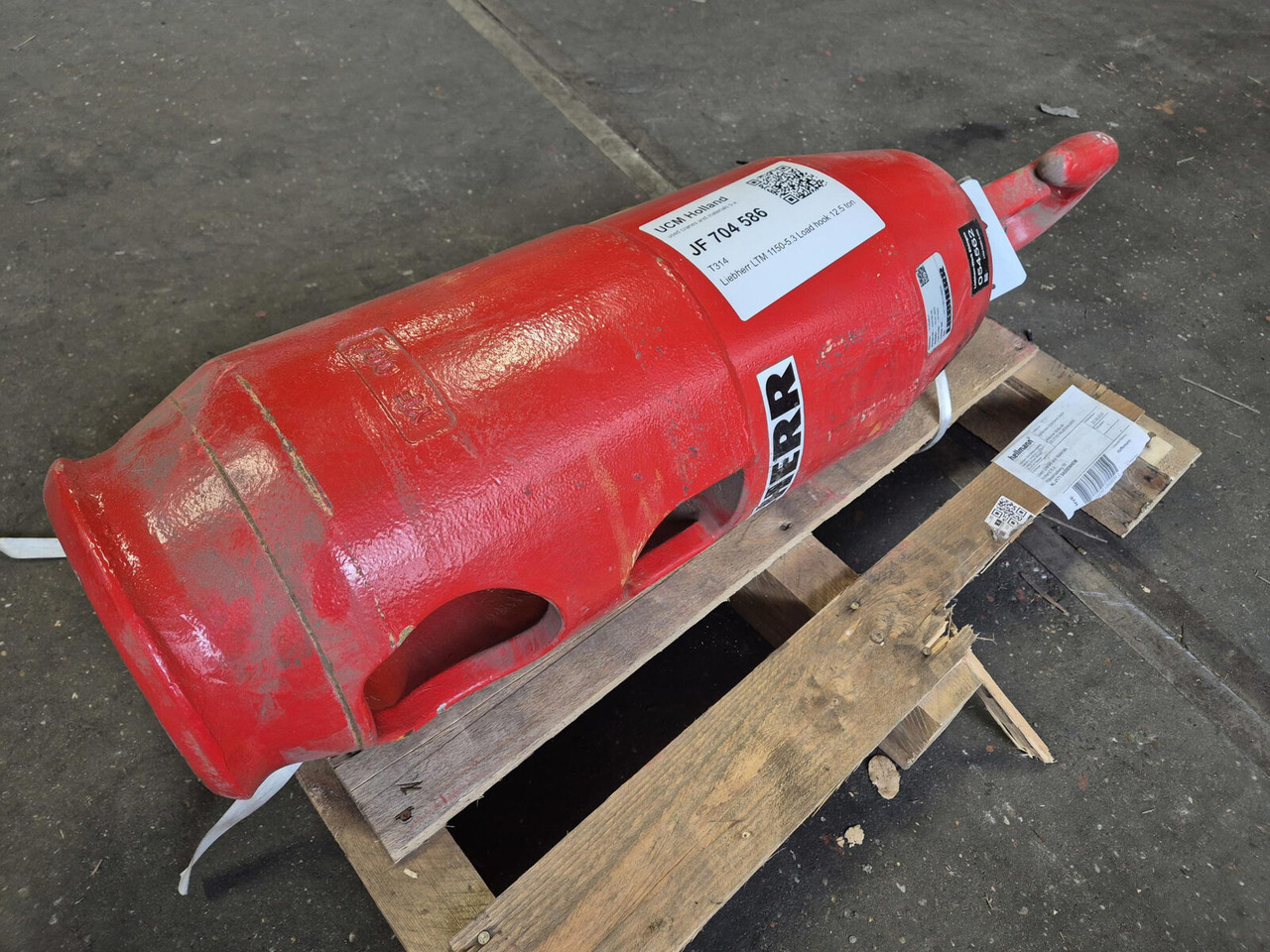 Liebherr LTM 1150-5.3 Load hook 12.5 ton - Peça de reposição para Guindaste: foto 4 Liebherr LTM 1150-5.3 Load hook 12.5 ton - Peça de reposição para Guindaste: foto 4